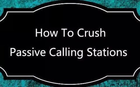 德州跟注站玩家是什么意思？Calling stations是什么意思？