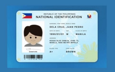 菲律宾50万人将收到全国标准身份证