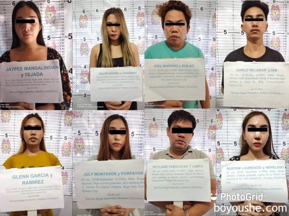 中国人遭菲籍女友及7同伙绑架"