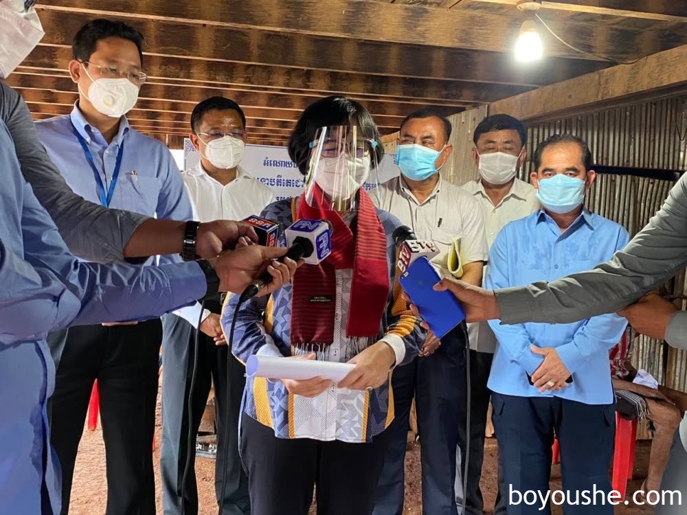柬埔寨卫生部：完成两剂接种者感染新冠后，无需打加强针