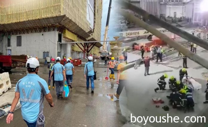 银河三期地盘男外雇疑高处堕地亡 银娱向家属提供协助跟进赔偿 银河三期地盘男外雇疑高处堕地亡 银娱向家属提供协助跟进赔偿