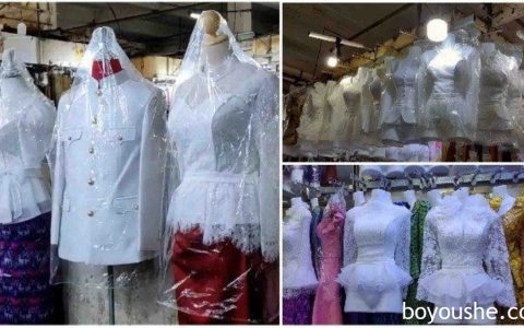 今年亡人节停办，金边部分传统服装商贩生意惨淡！