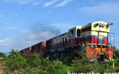 2021年9月份缅甸铁路局共运载货物5万多吨