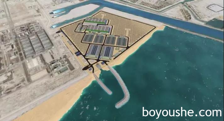 中国企业在阿联酋建设的全球最大海水淡化项目已顺利出水