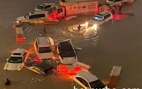 阿联酋洪水导致7名亚洲人死亡