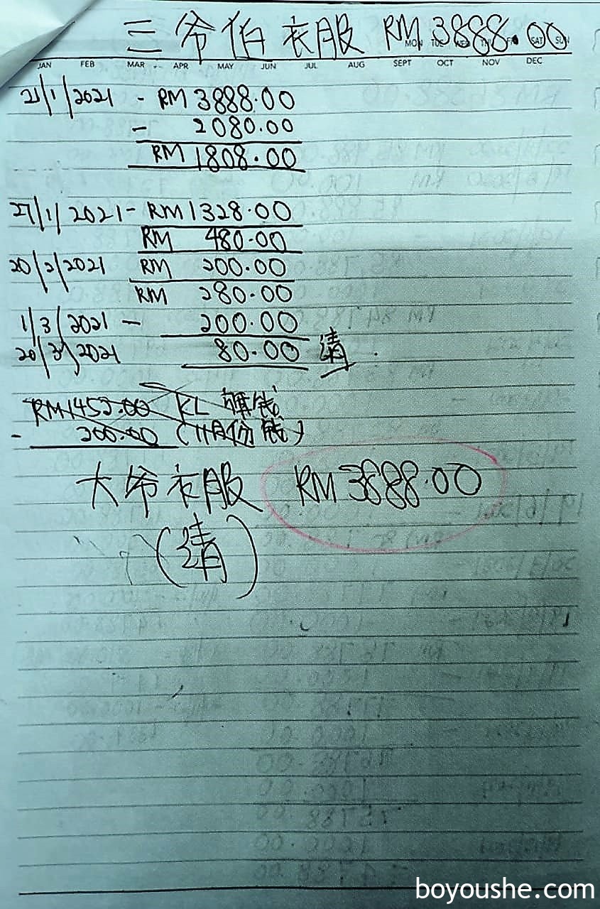 女乩童被指以神明的旨谕，要求梁秀铃缴付各种费用，包括神明新衣。