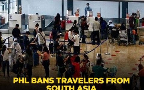 菲律宾疫情发布最新旅行禁令 南亚4国的旅客禁止入境