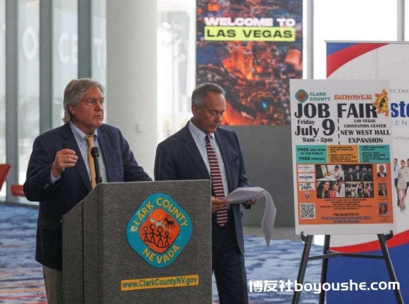 拉斯维加斯疫情后大缺工 联合招聘会提供1.2万工作机会